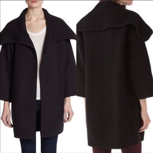 Vince Black Wool Coat
